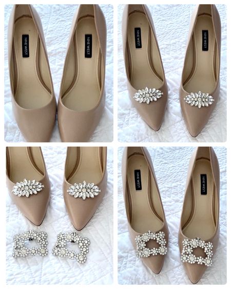 Easy way to glam up your heels. Easy clip on accents look so gorgeous and party ready  

#LTKfindsunder50 #LTKHoliday #LTKstyletip