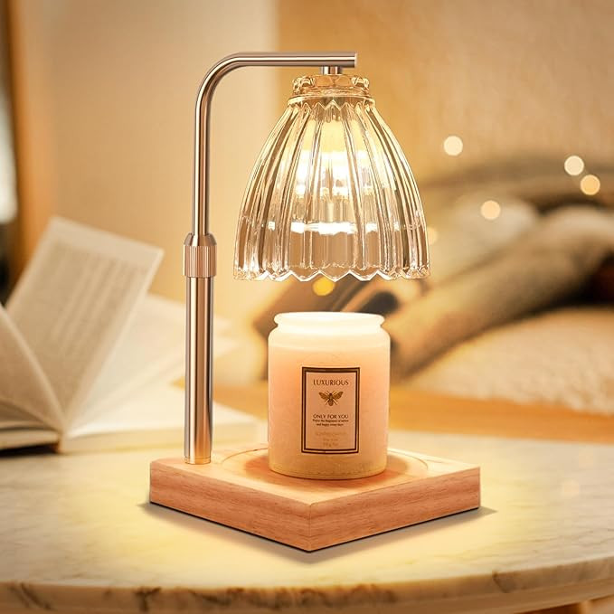 Candle Warmer Lamp with Timer & Dimmer, Electric Candle Lamp Warmer, Mothers Day Gifts, Candle Wa... | Amazon (US)