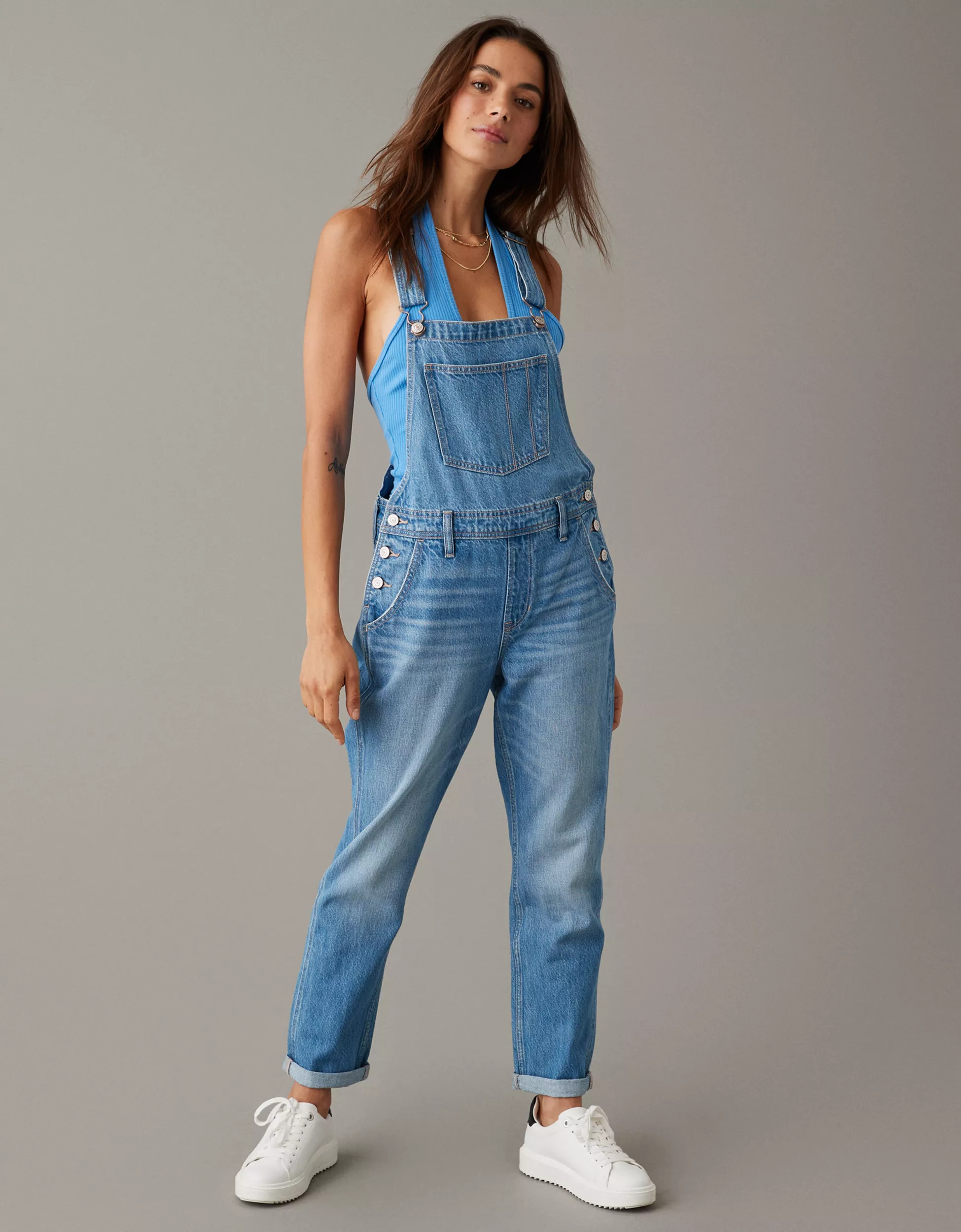 AE Denim Tomgirl Overall | American Eagle Outfitters (US & CA)