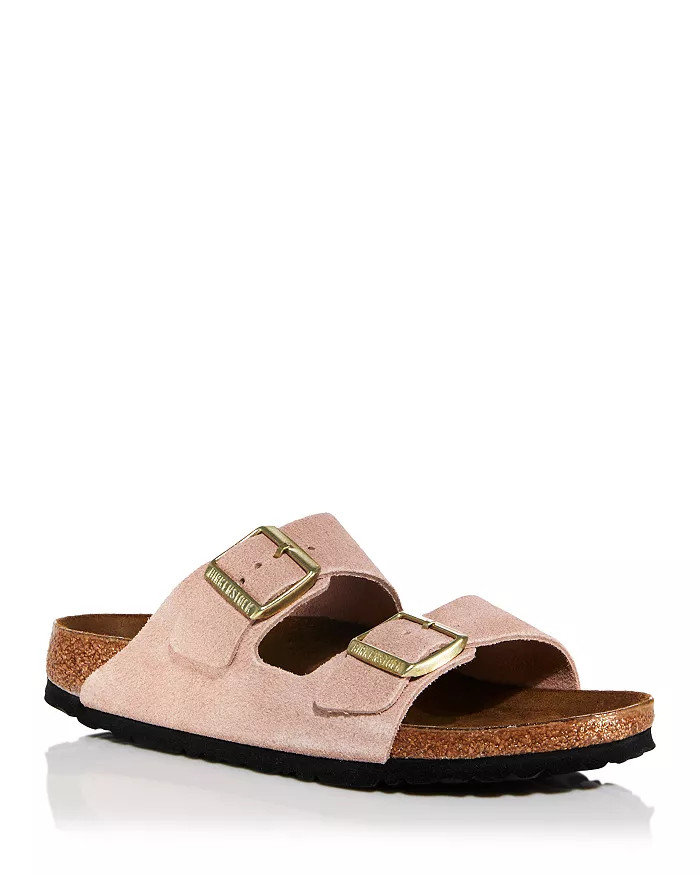 Women's Arizona Light Rose Buckled Slip On Footbed Slide Sandals | Bloomingdale's (US)