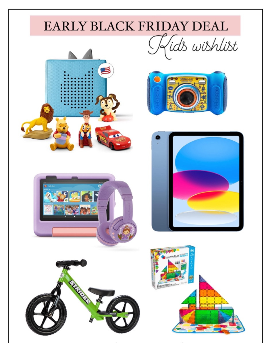 Early Black Friday deals ✨ amazon kids wishlist 



#LTKsalealert #LTKCyberWeek #LTKfindsunder50