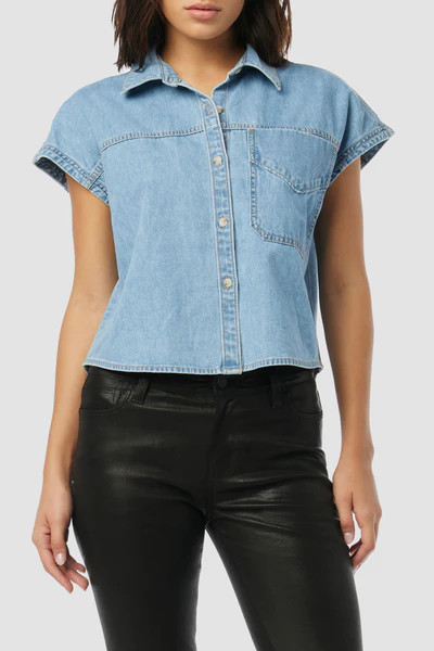 Sleeveless Camp Shirt | Hudson Jeans