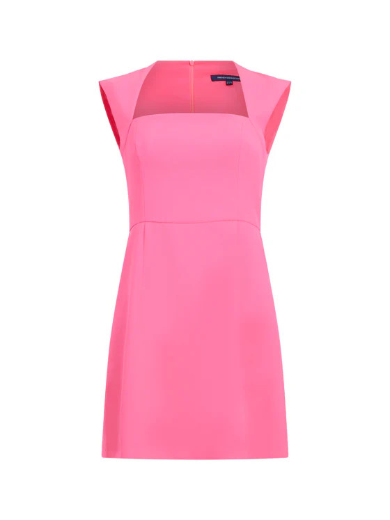 Whisper Ruth Square Neck Dress | French Connection (US)