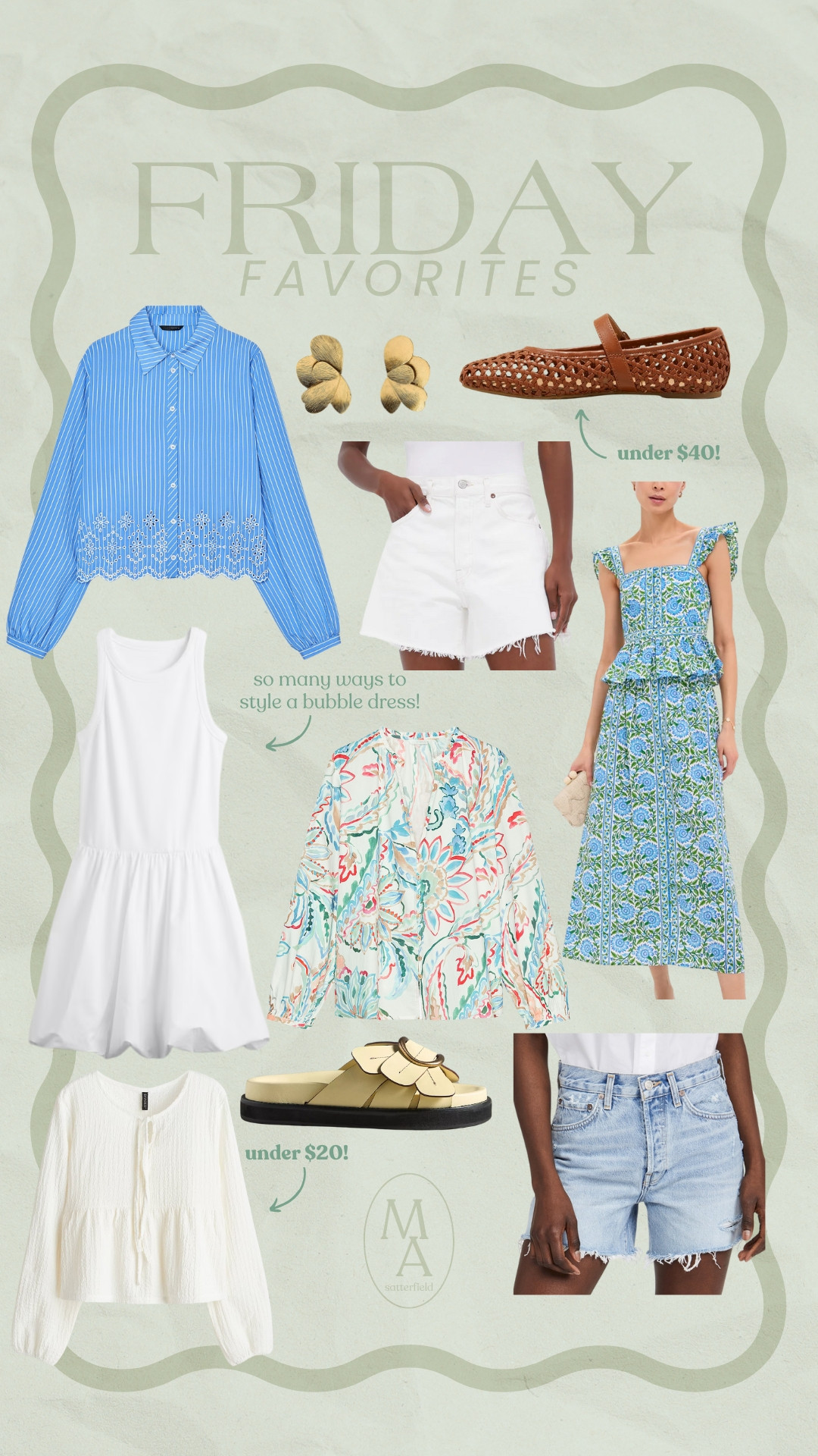 Friday Favorites perfect for spring!  

 #LTKSeasonal #LTKStyleTip