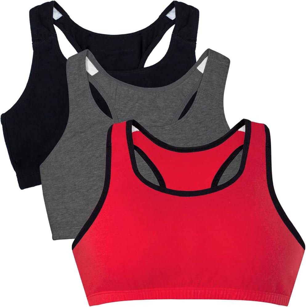 Fruit of the Loom Women's Multi-Pack Tank Top Style Sports Bra | Amazon (US)