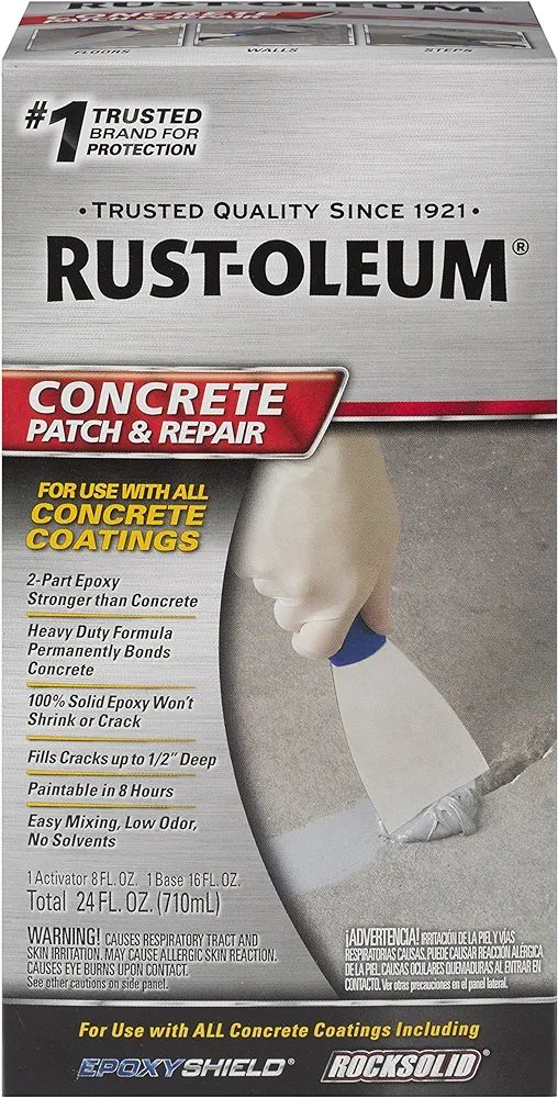 Rust-Oleum 301012 Concrete Patch & Repair, 24 oz, Gray | Amazon (US)