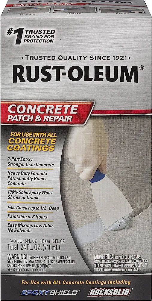 Rust-Oleum 301012 Concrete Patch & Repair, 24 oz, Gray | Amazon (US)