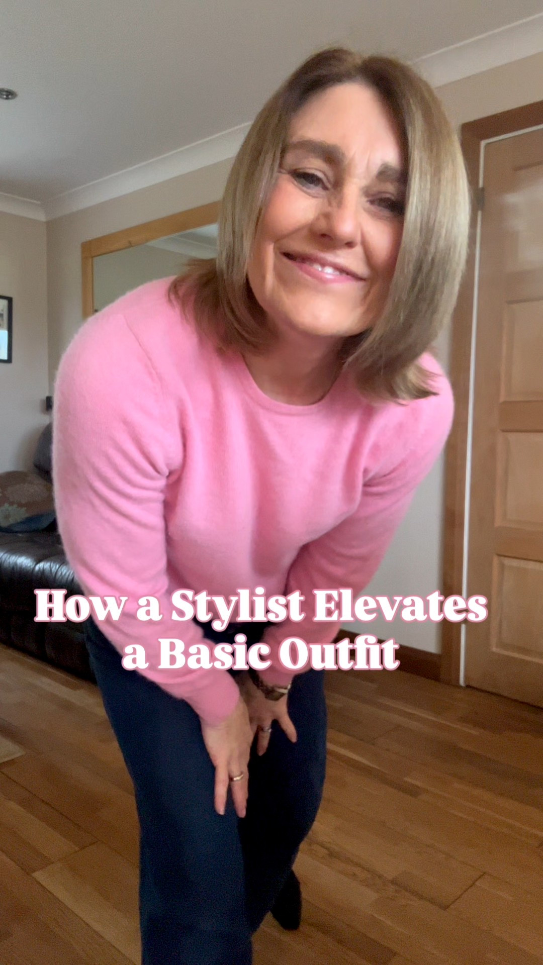 Start basic & build up 

The secret to elevating a basic outfit is to add extra items to it that always look like they belong together & create a visual experience for those seeing it.

In this outfit I started with a pair of wide leg jeans & a knit which in itself looks ok but we don’t want just ok, we want to feel great in our outfits.

Accessories will always add interest & tone, you then then layer up fabrics, textures & other items you love.

But you must always be true to your style identity, if you’re feeling a little lost right now, start basic & add pieces in that bring you joy & give you confidence.

If you’d like a link for the items I used to create this look, comment ‘Outfit’ & I’ll send you the link.

#thepocketstylist #personalstylist #outfitideas