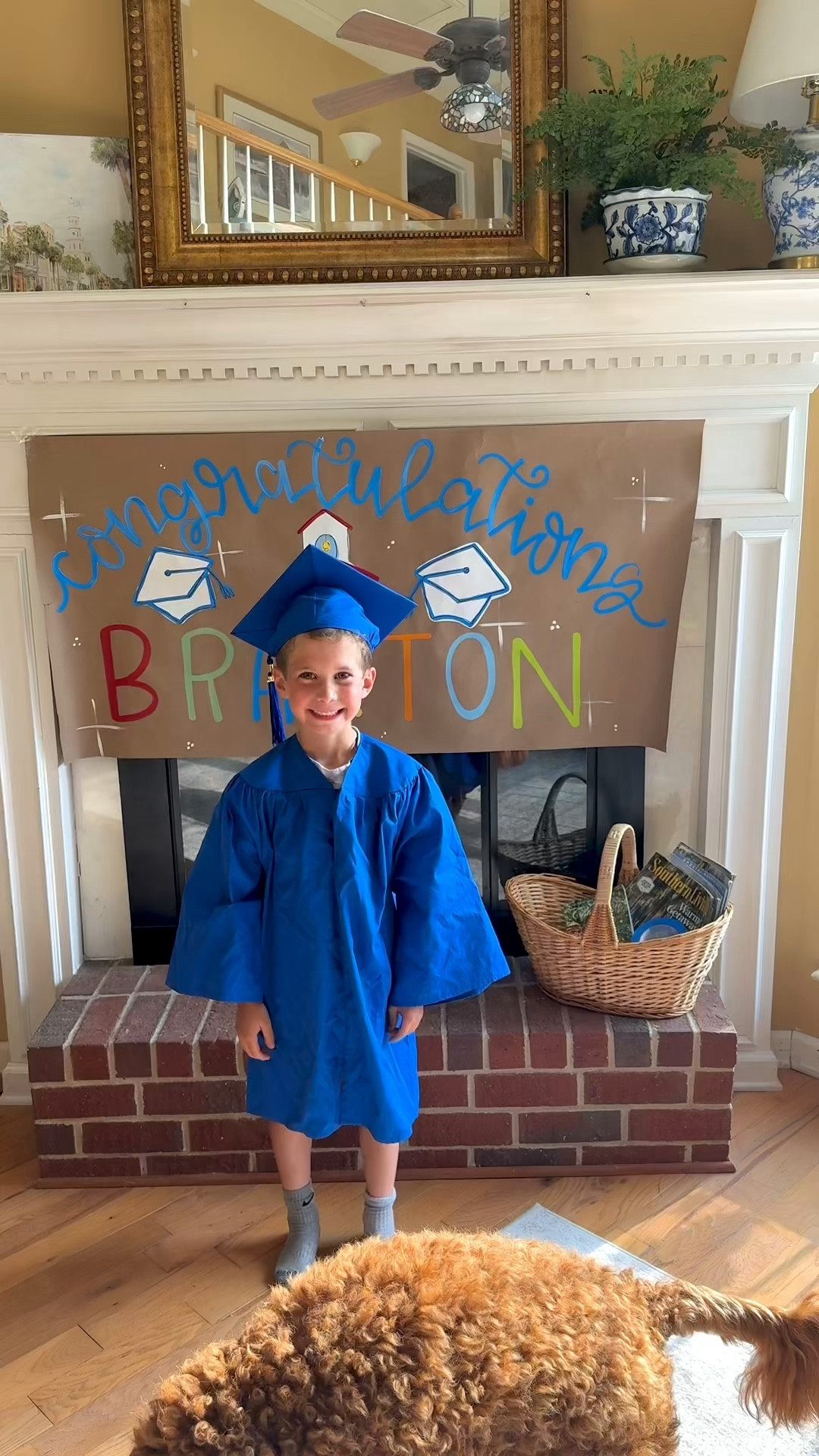 Class of 2038!? Oh my goodness! Here are three things I recommend for your kindergarten graduation 🩵🧑‍🎓📚✏️