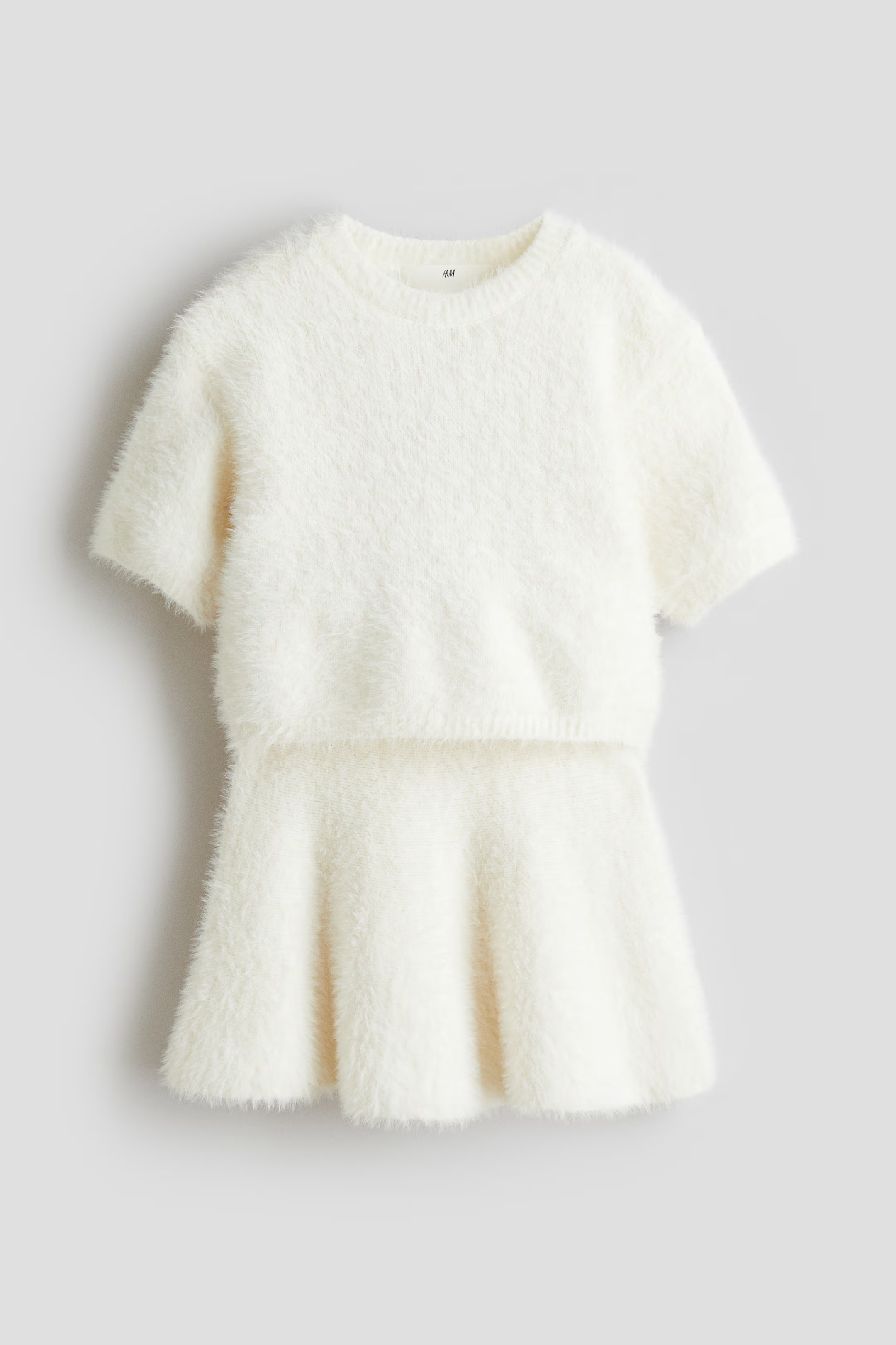 2-Piece Fluffy-Knit Set | H&M (US + CA)