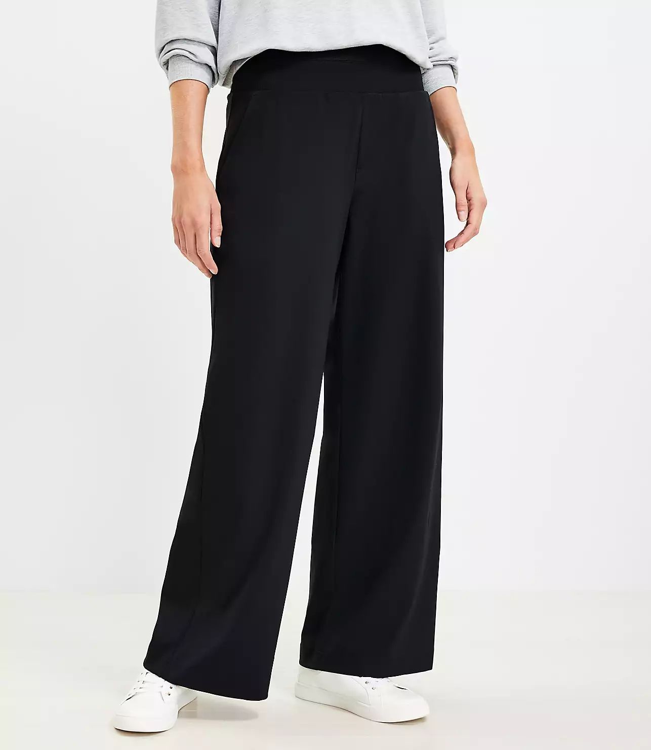 Lou & Grey Feel Good Wide Leg Pants | LOFT