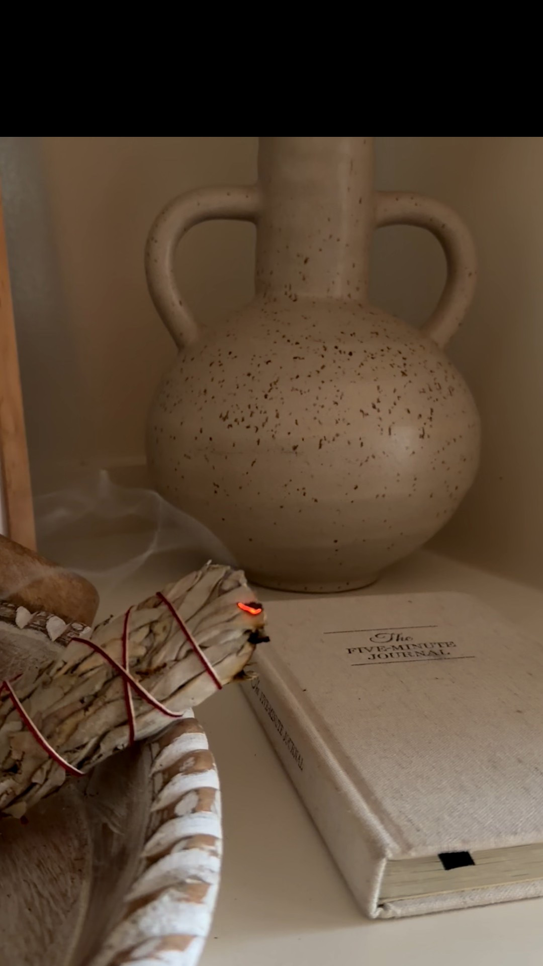 New sage for the new year 
Five minute journal 
Sage 
Palo santo 
Wellness
Amazon finds 

#LTKmorningroutine #LTKselfcare