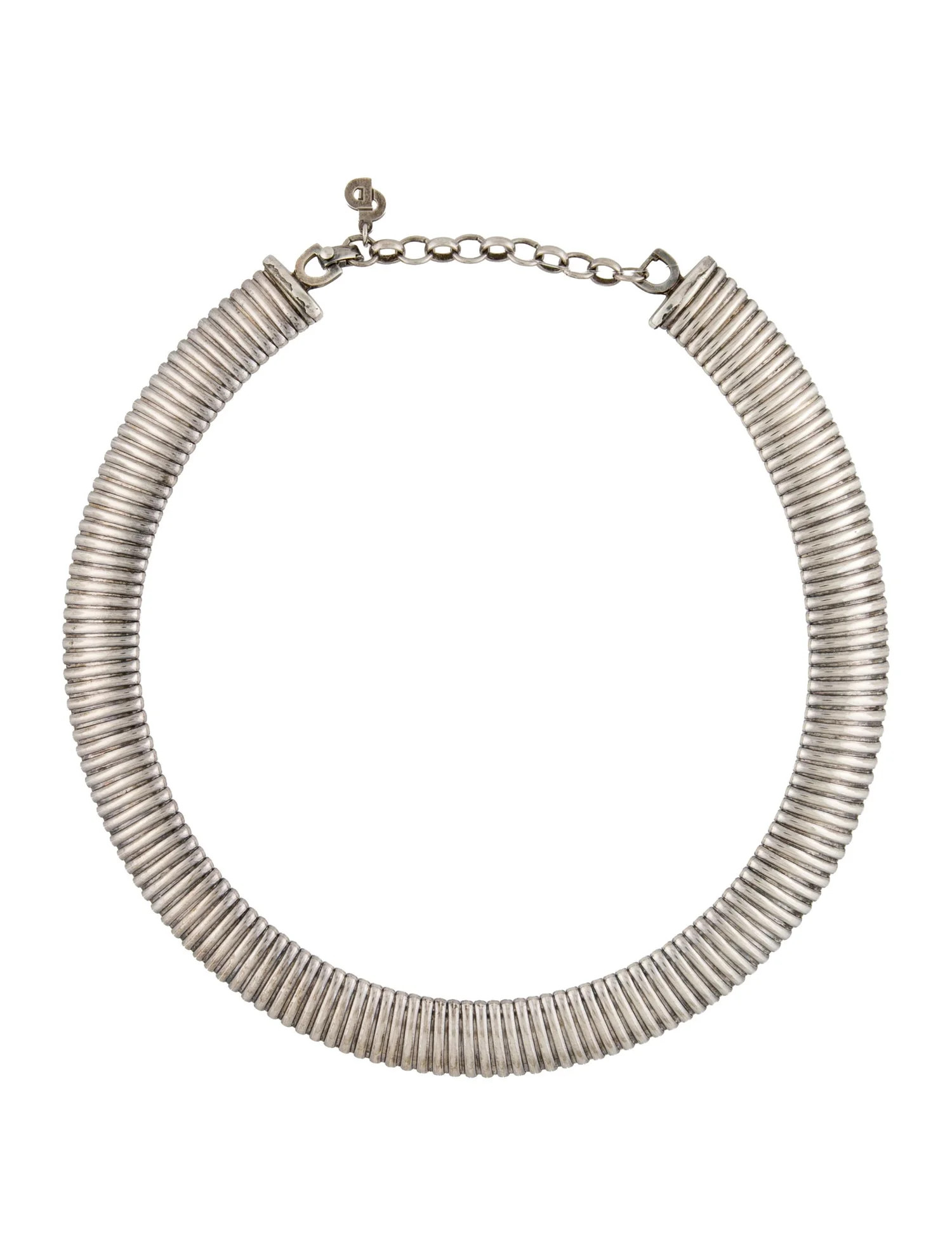 Vintage Snake Link Collar Necklace | The RealReal