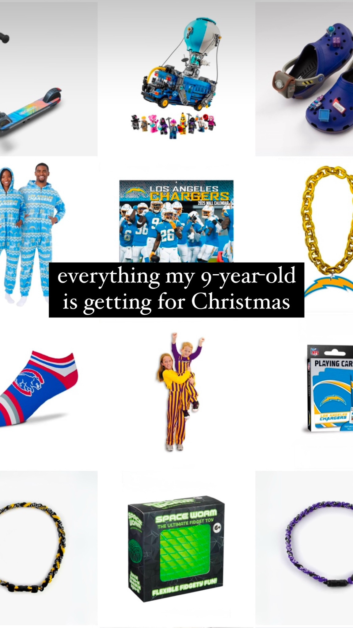 Finch is 9, and this is the first year he didn’t circle nearly every toy in the Amazon catalog. He asked Santa for a LEGO set that was out of stock, knowing that if anybody could get it for him, it would be Santa. Lo and behold, I got an email today that the backordered item is on its way. Christmas is saved! Finch loves gifts and gives the best reactions, making Christmas morning a true joy. Here’s what he is hoping is under the tree this year ...