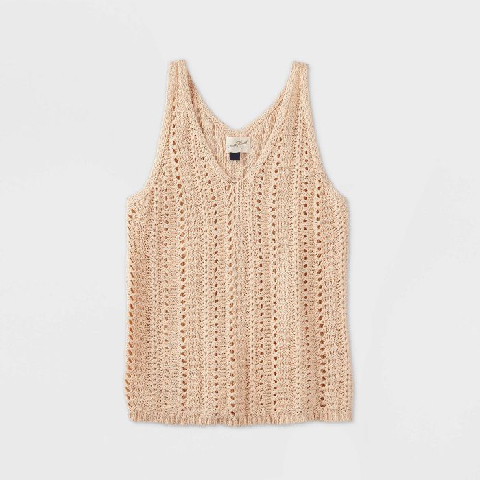 Women's V-Neck Sweater Tank Top - Universal Thread™ | Target