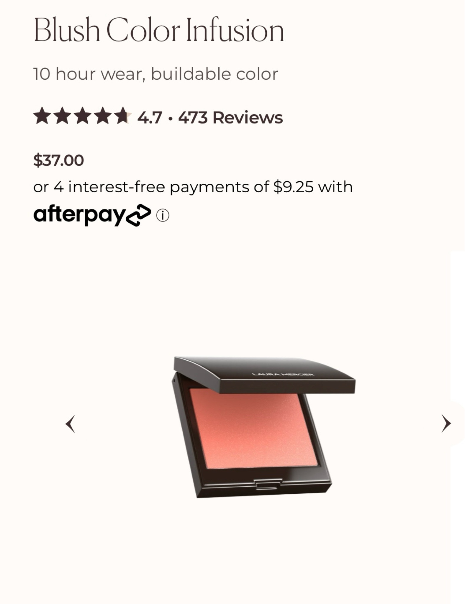 Blush Color Infusion Peach Laura Mercier - Sheer light coral 
#coloranalysis #makeuprecommendation #warmmakeup 

#LTKBeauty #LTKFindsUnder100 #LTKSeasonal