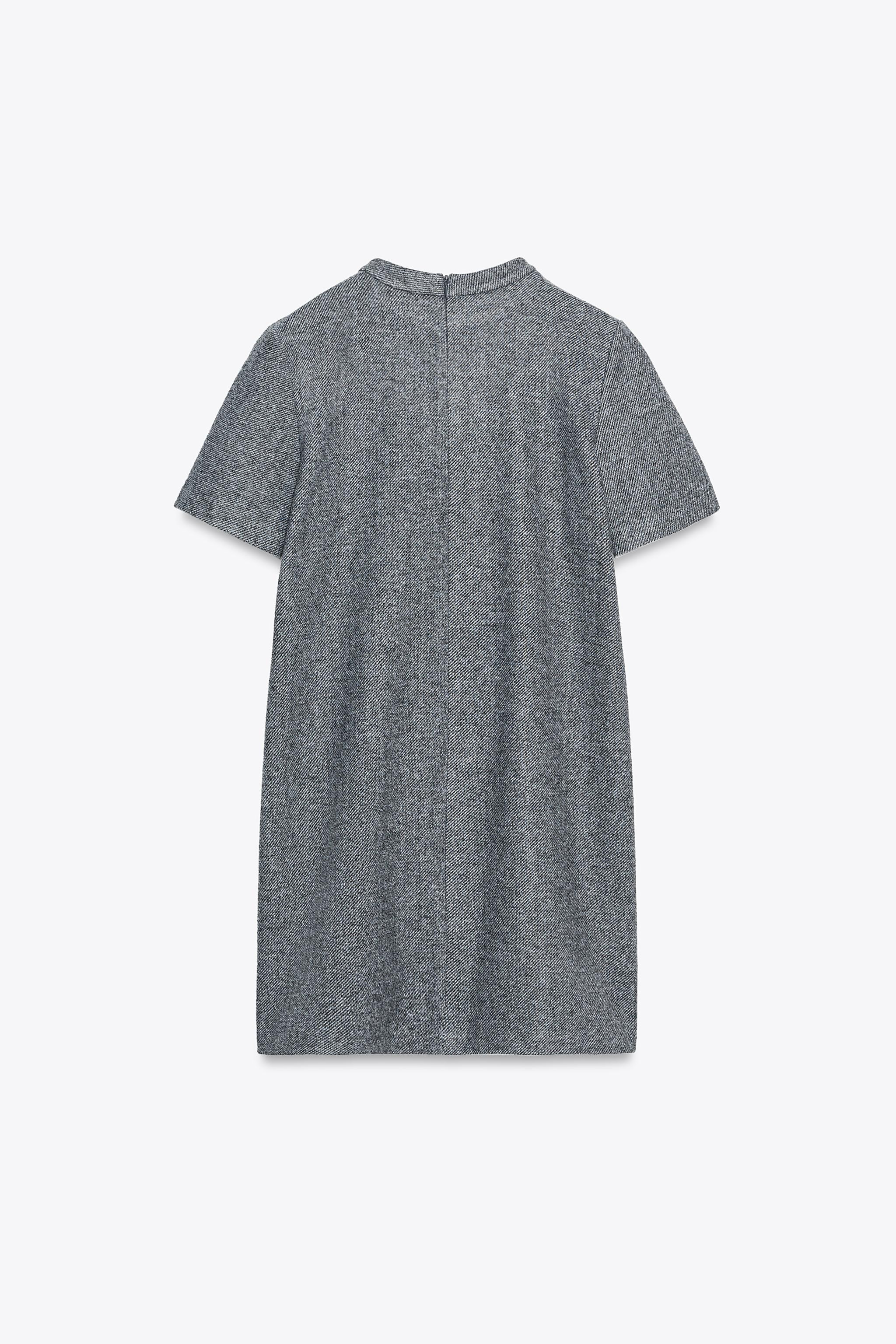 JEWELED APPLIQUÉ SHEATH DRESS | Zara US