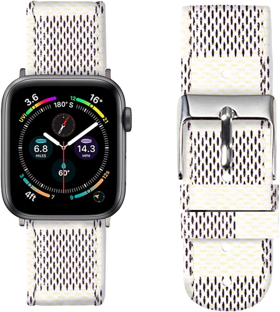 Designer Band Compatible with Apple Watch Band 38mm 40mm 41mm /42mm 44mm 45mm Men and Women, Luxury  | Amazon (US)