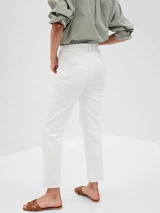 High Rise Cheeky Straight Jeans with Washwell | Gap (US)