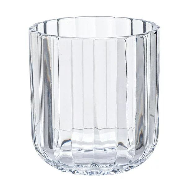 Better Homes & Gardens 12 Ounce Clear Fluted Tumbler Glass | Walmart (US)