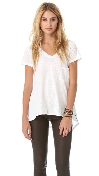 Vintage Slouchy V Neck Tee | Shopbop