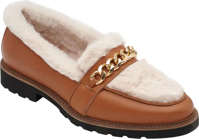 Phili Faux Fur Weather Resistant Loafer (Women) | Nordstrom Rack