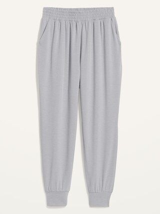 High-Waisted Lightweight Drop-Crotch Jogger Pants for Women | Old Navy (US)