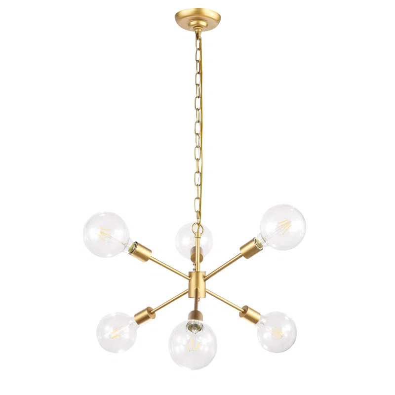 Velva 6-Light Sputnik Sphere Chandelier | Wayfair North America