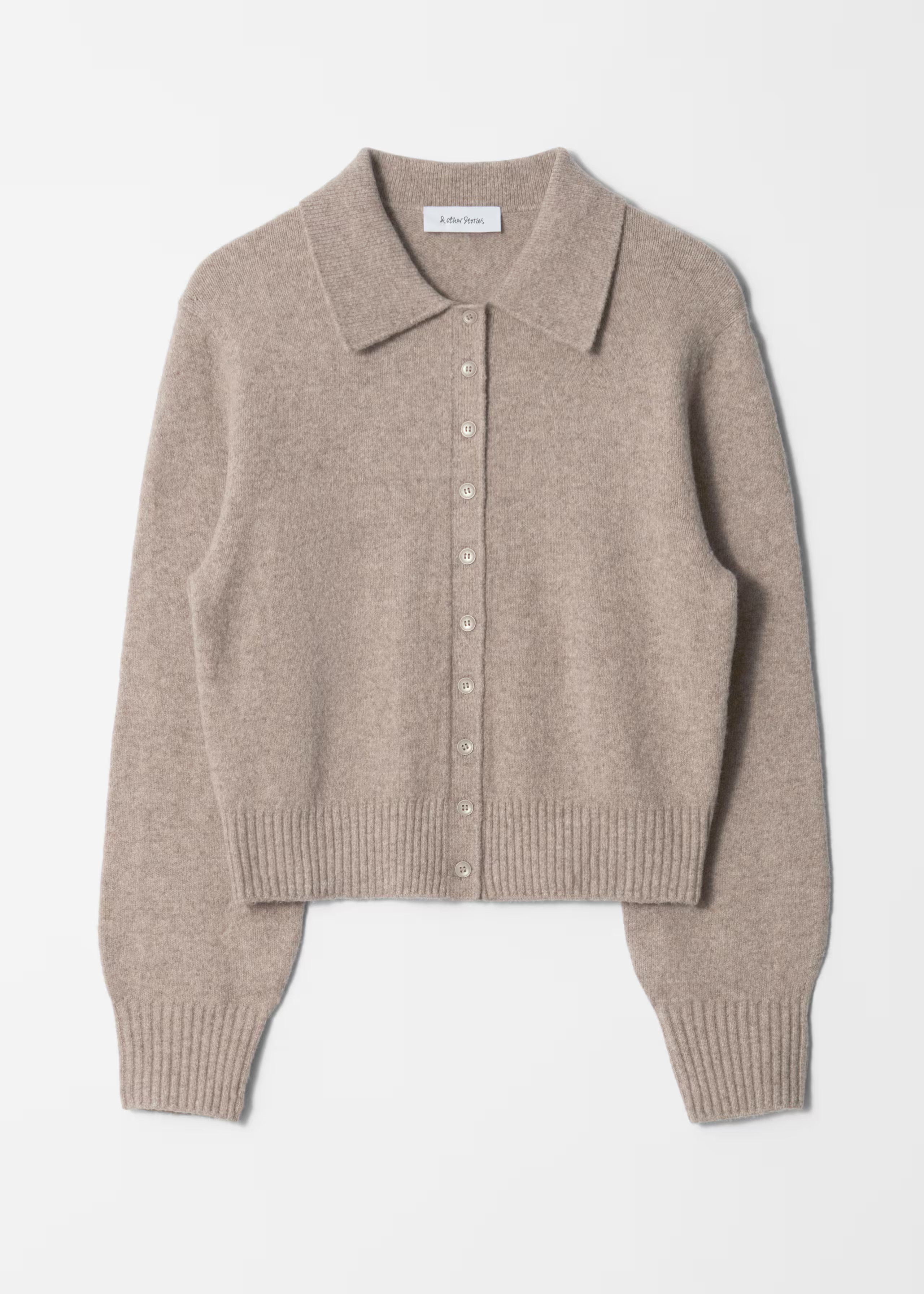 Knitted Collar Cardigan | & Other Stories UK