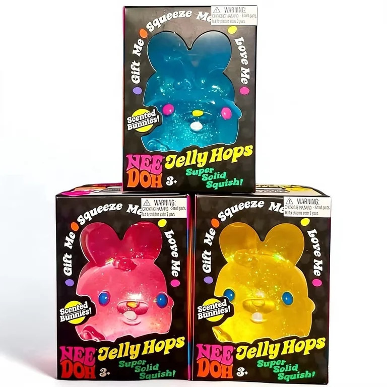 needo Easter Bunny Stress Toys, Bunny-Shaped Squeeze Sensory Toys Sensory for Anxiety Stress (Pin... | Walmart (US)
