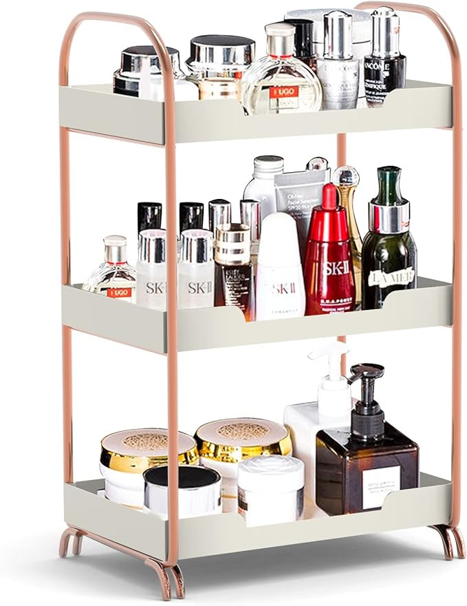 YOUEON 3 Tier Bathroom Countertop Organizer, 3 Tier Bathroom Shelf, Bathroom Shelf , Vanity Tray ... | Amazon (US)