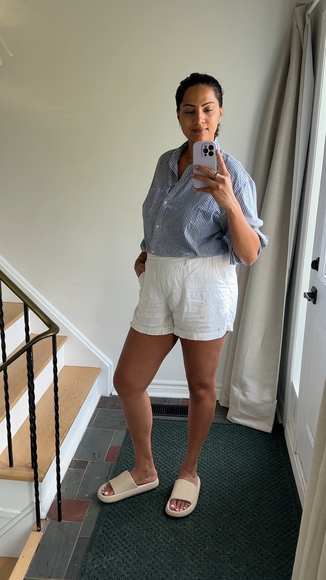 Getting dressed 2 months postpartum in oversized + stretchy outfits that still look put together  

#LTKmidsize #LTKcanada