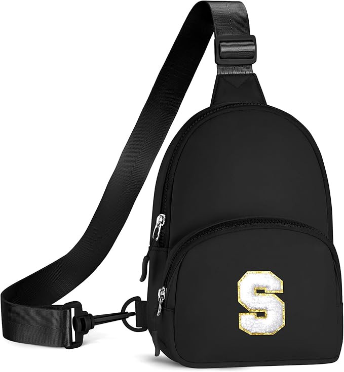 YOOLIFE Initial Sling Bag, Small Sling Bags for Girls Women, Gifts for Teen Girls Teens, Girl Fri... | Amazon (US)