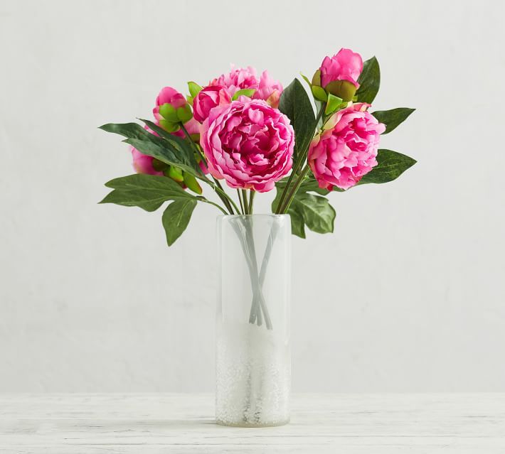 Faux Peony Bouquets | Pottery Barn (US)