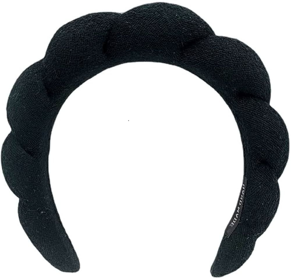MQQ Mimi & Co Spa Headband for Women, Sponge Spa Headband for Washing Face, Makeup Headband, Puff... | Amazon (US)