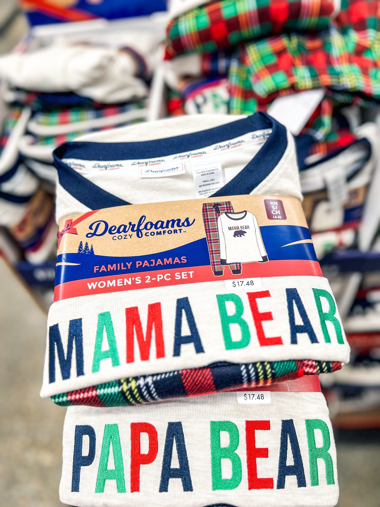 Mama bear papa bear baby store bear pajamas