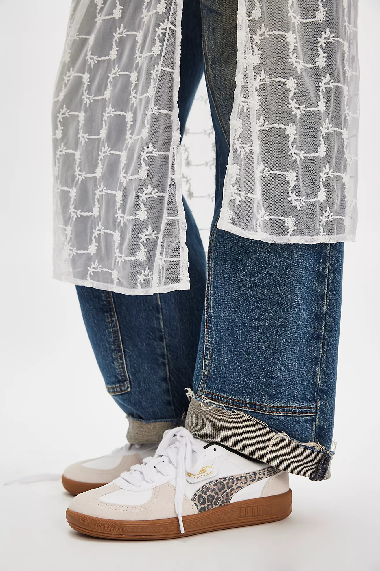 Puma Palermo Leopard Sneakers | Free People (Global - UK&FR Excluded)