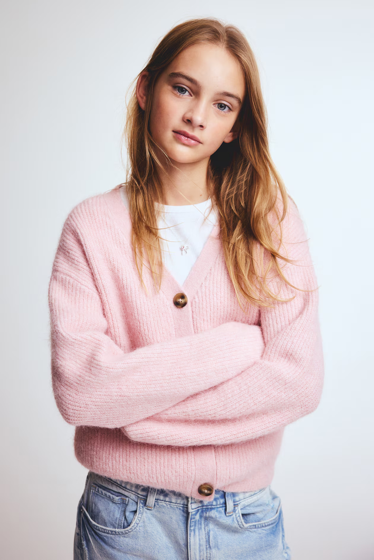 Rib-Knit Cardigan | H&M (US + CA)