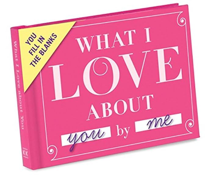 Knock Knock What I Love About You Fill In The Love Journal | Amazon (US)