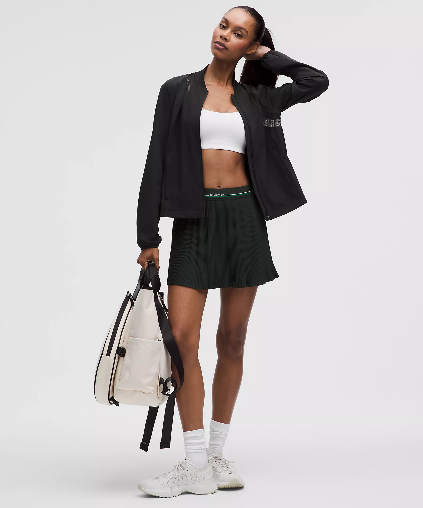 Mesh-Ventilated Tennis Jacket | Women's Coats & Jackets | lululemon | Lululemon (US)