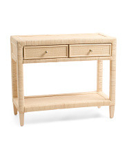 27in Melian 2 Drawer Console Table | Marshalls