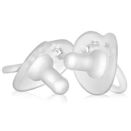 Evenflo Feeding Balance + Stage 1 Cylindrical Silicone Pacifier - 0 Months+, 2ct | Walmart (US)
