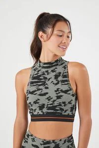 Abstract Print Sports Bra | Forever 21 (US)