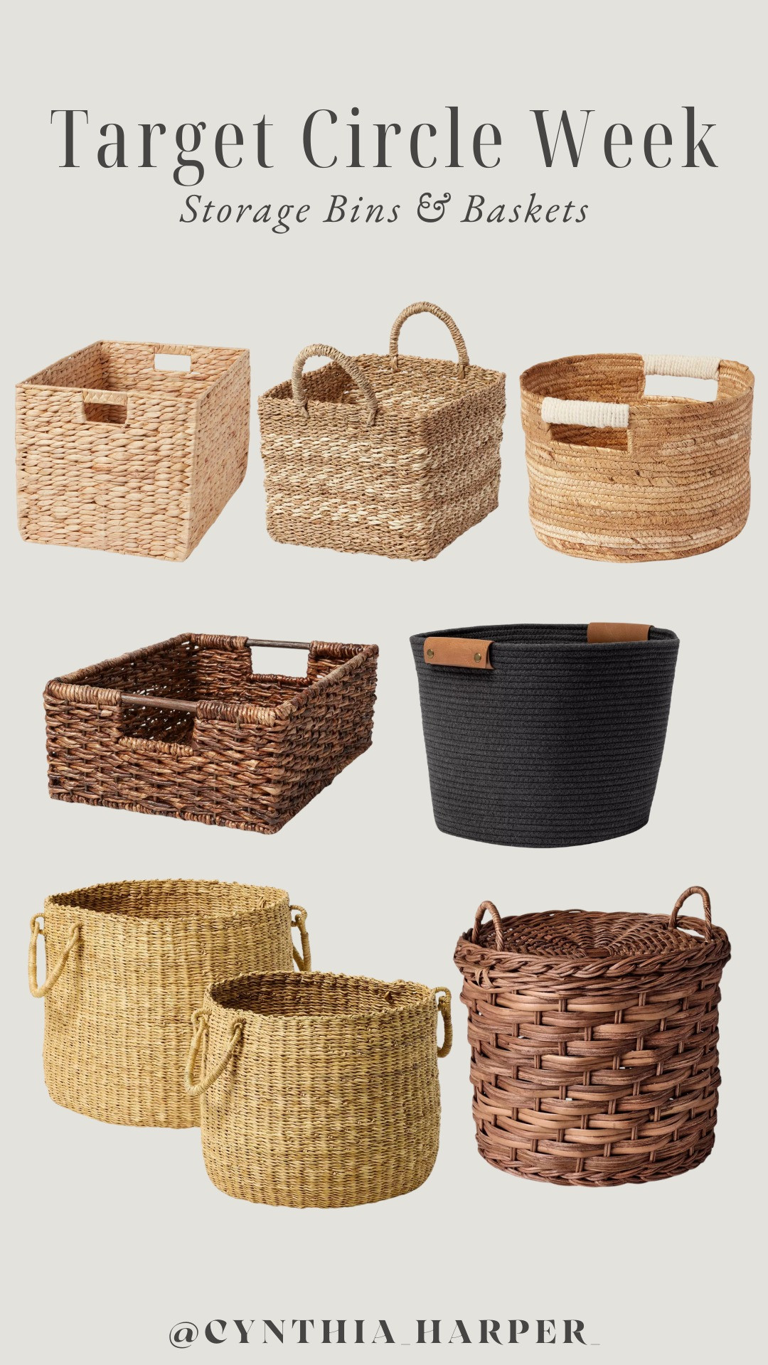 Target Circle Week is here and all my favorite storage bins + woven baskets are on SALE! 

 #TargetCircleWeek #TargetHome #TargetFinds #LTKHome #HomeOrganization #StorageGoals #TargetSale #NeutralHome