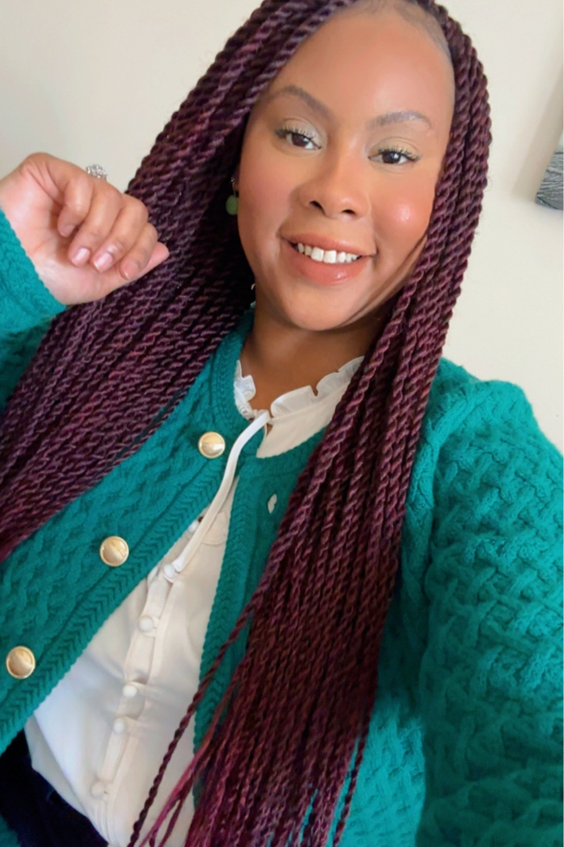 Love this beautiful green emerald cardigan. Very comfortable and keeps me warm on these cooler days. Fall outfit, what to wear to work, work outfits, Ann Taylor, professional clothes for women, women’s work clothes, cardigans.

#LTKSaleAlert #LTKWorkwear