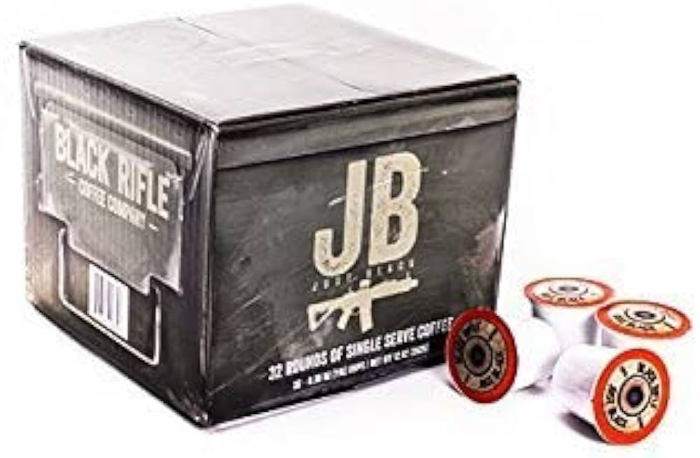 Black Rifle Coffee Rounds (Just Black (Medium Roast), 32 Count) | Amazon (US)