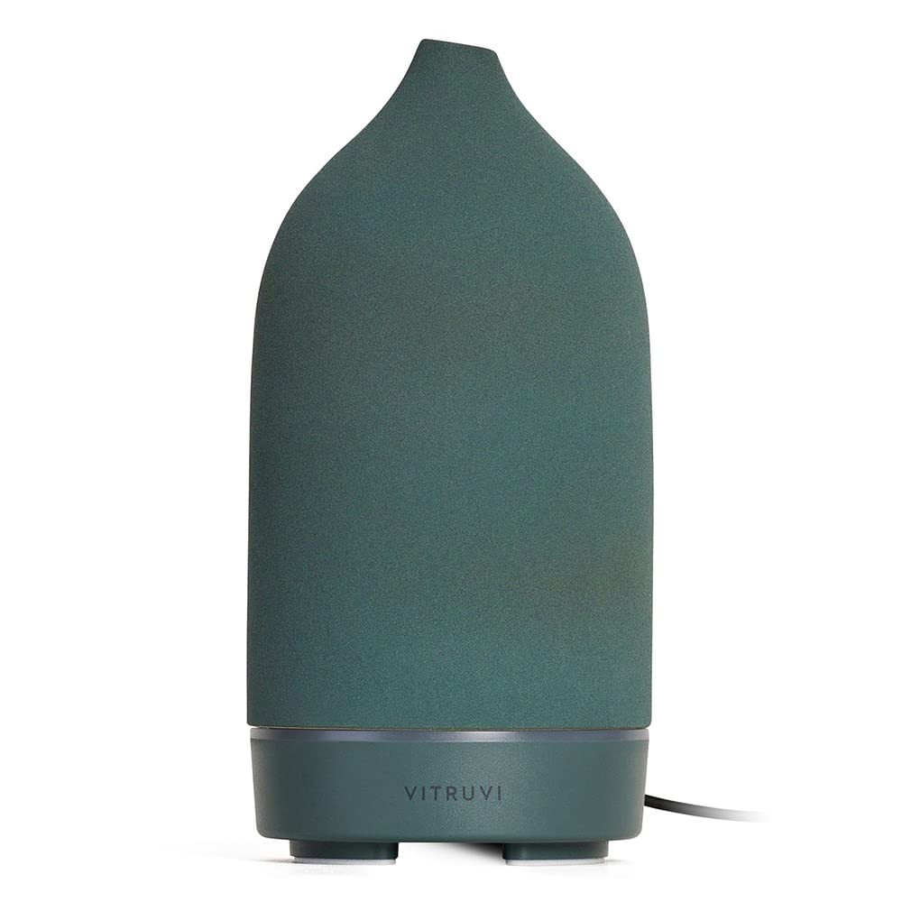 Vitruvi Stone Diffuser, Ceramic Ultrasonic Essential Oil Diffuser for Aromatherapy | Ceramic Diff... | Amazon (US)