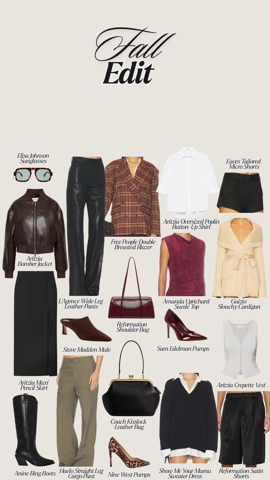 My fall edit 🤎

#LTKgrwm #LTKdayinmylife #LTKootd