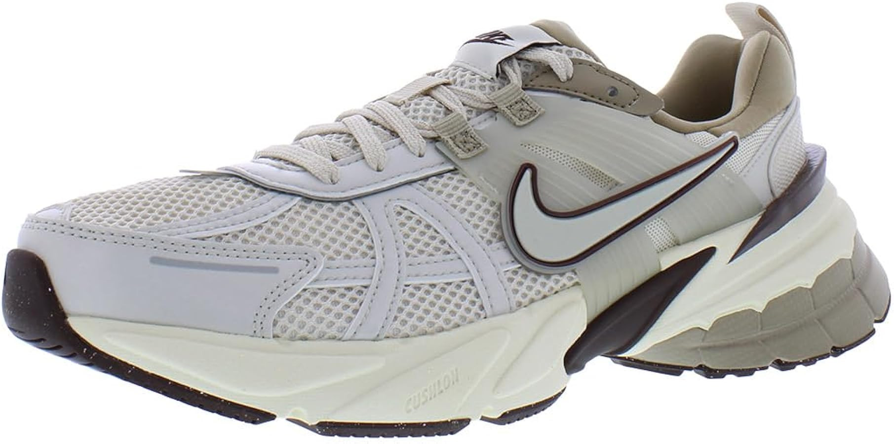 Nike Women's V2k Run Sneaker, Lt Orewood BRN Light Bone Khaki Earth, 11.5 | Amazon (US)