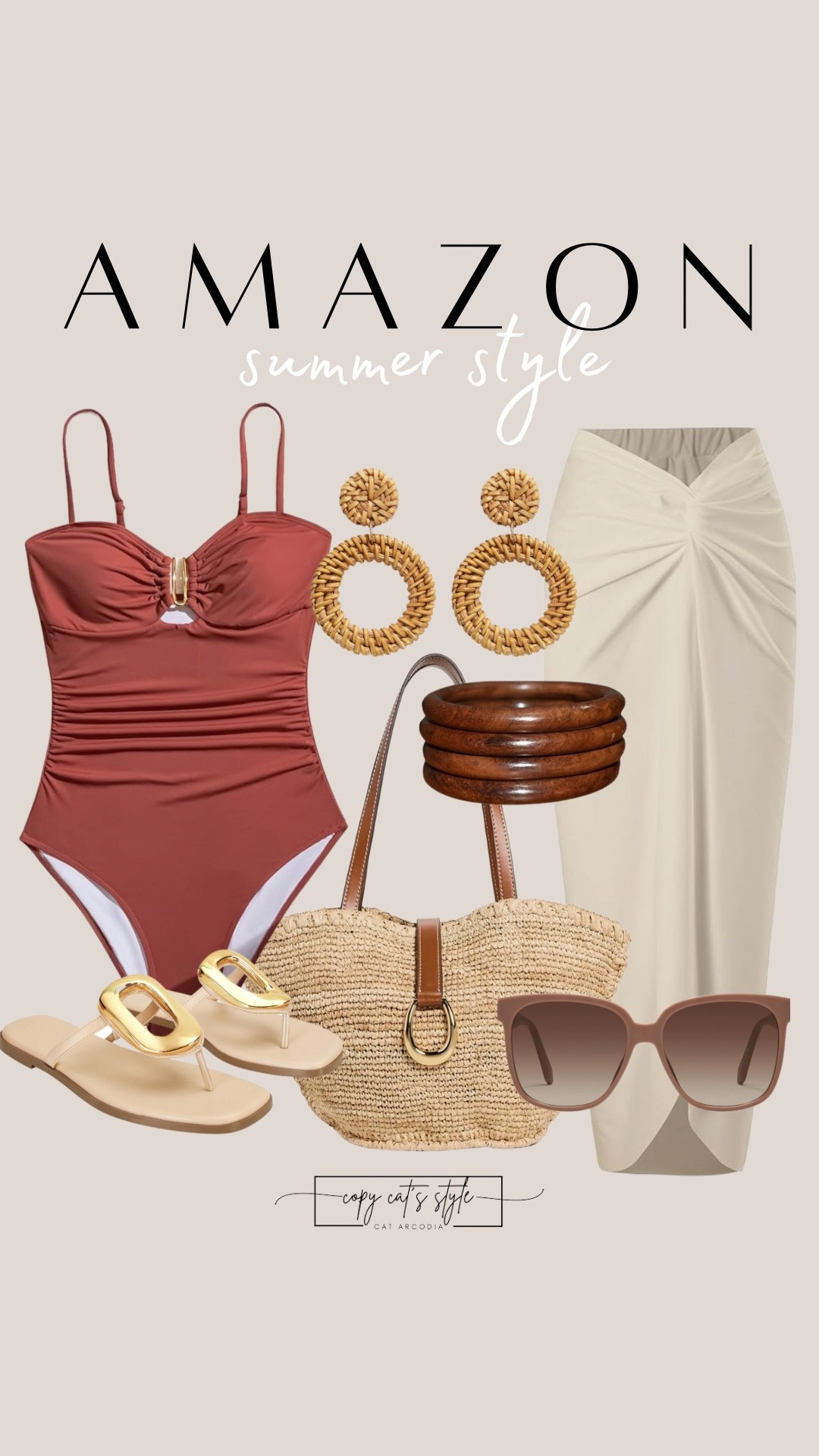 Amazon summer style finds! Amazon swimsuits, bags, sandals, accessories, and more. 

#LTKFindsUnder50 #LTKStyleTip #LTKSwim